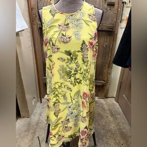 Tommy Hilfiger Yellow Floral Dress